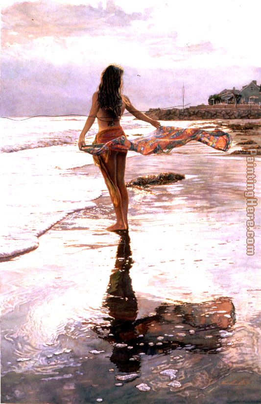 Ocean Breeze painting - Steve Hanks Ocean Breeze art painting